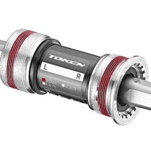 Token JIS Square Taper Bottom Bracket Cromo Axle – 113.5